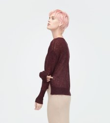 Women's UGG Mohair Scoop Neck Sweater PORT