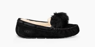 Women's UGG Dakota Pom Pom BLACK