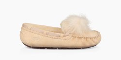 Women's UGG Dakota Pom Pom CREAM