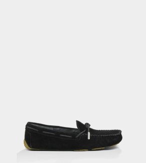 UGG® Tie Bow Slippers Black