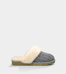 UGG® Cozy Knit Slippers Heather Grey