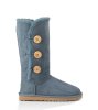 UGG® BAILEY BUTTON TRIPLET BOOTS DOLPHIN BLUE