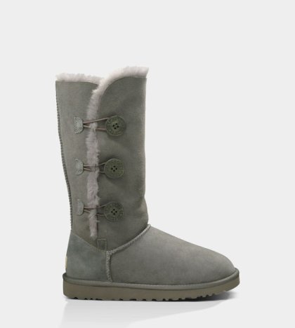 UGG® Bailey Button Triplet Boots Grey