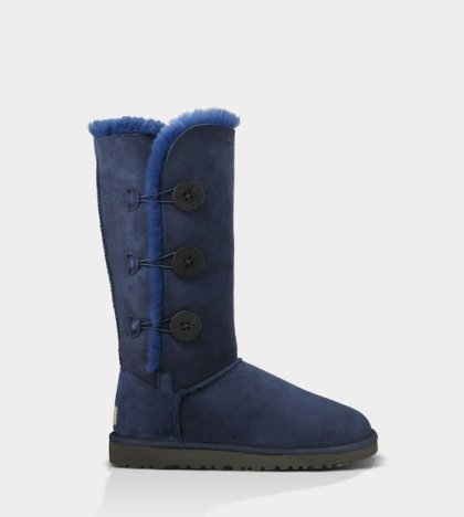 UGG® Bailey Button Triplet Boots Navy