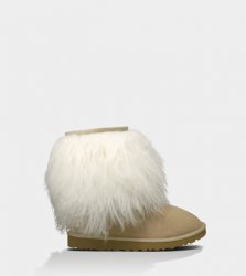 UGG SHORT SHEEPSKIN CUFF CHESTNUT