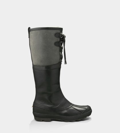 UGG® Belcloud Boots BLACK/BOMBER JACKET GREY
