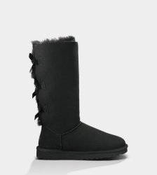 UGG Bailey Bow Tall Boots Black