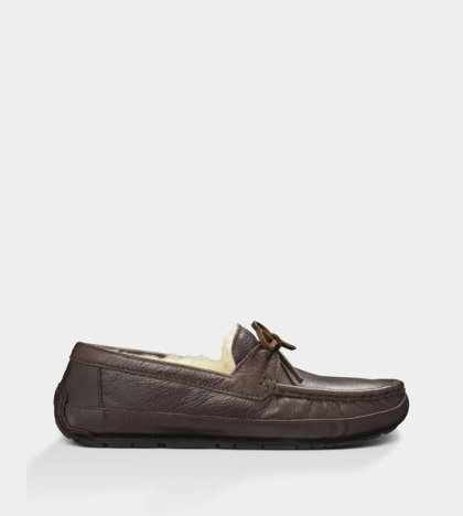 UGG® Byron Slippers CHOCOLATE LEATHER