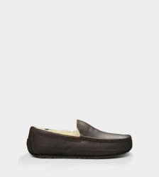 UGG® Ascot Leather Slippers China Tea