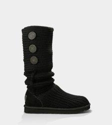 UGG® Classic Cardy Boots BLACK