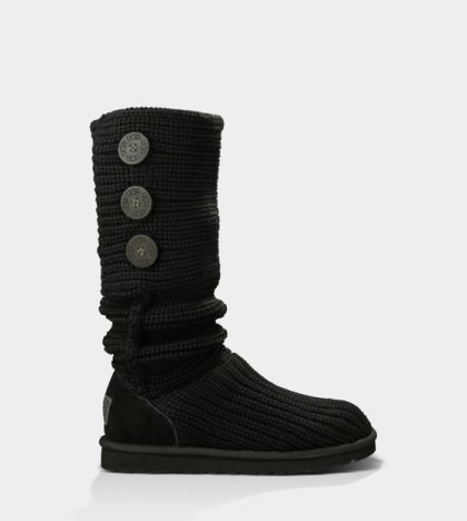 UGG® Classic Cardy Boots BLACK