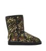 UGG CLASSIC SHORT Woven Camouflage Green