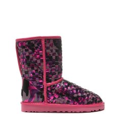 UGG CLASSIC SHORT Woven Camouflage Pink