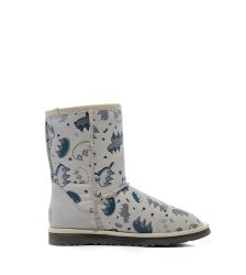 UGG® Classic Short Graffiti Boots Grey