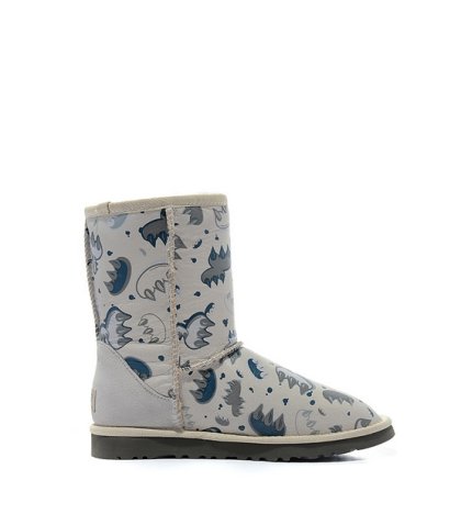 UGG® Classic Short Graffiti Boots Grey