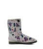 UGG Classic Short Graffiti Boots Purple