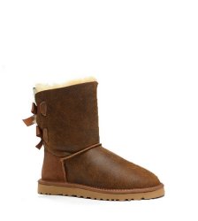 UGG® BAILEY BOW BOOTS CHESTNUT VEINS