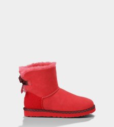 UGG Mini Bailey Bow 78 Boots RED LIGHT