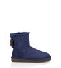 UGG Mini Bailey Knit Bow Boots NAVY