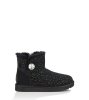 UGG Mini Bailey Button Bling Constellation BLACK