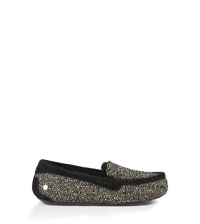 UGG® Ansley Fancy BLACK