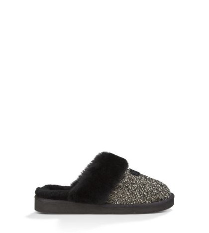 UGG® Cozy Fancy BLACK