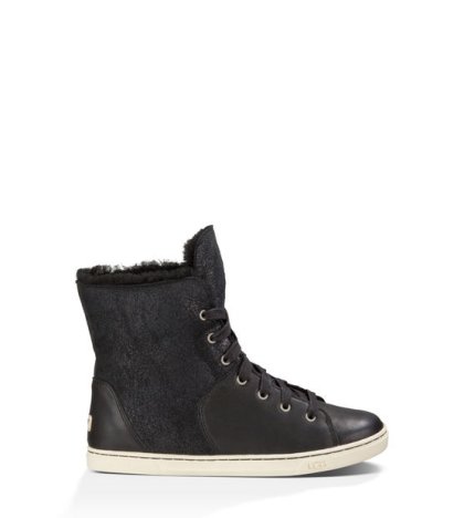UGG® Croft Leather BLACK