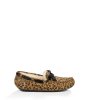 UGG® Dakota Leopard Bow Slippers CHESTNUT