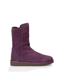 UGG Abree Short Boots AUBERGINE