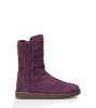 UGG Abree Short Boots AUBERGINE