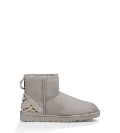 UGG Classic Mini Rustic Weave ASH