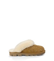 UGG® Coquette Flora Perf CHESTNUT