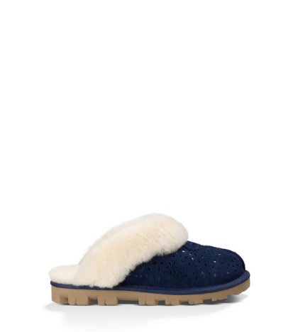 UGG® Coquette Flora Perf NAVY