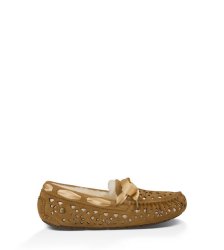 UGG® Dakota Flora Perf CHESTNUT