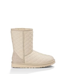 UGG Classic Short Quilted FRESH SNOW