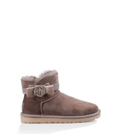 UGG Karlie Brooch STORMY GREY