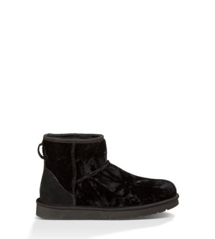 UGG Classic Mini Velvet BLACK
