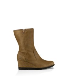 UGG Joely Waterproof Leather Boots CHESTNUT