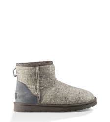 UGG Classic Mini Woolrich Donegal GREY DONEGAL