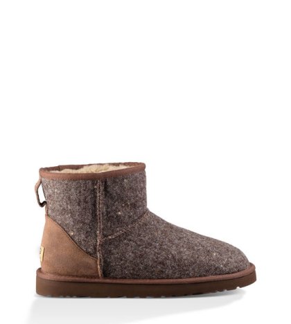 UGG Classic Mini Woolrich Donegal GRIZZLY DONEGAL