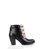 UGG Analise Exposed Fur BLACK / NATURAL