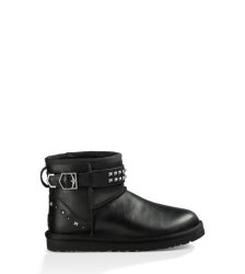 UGG NEVA DECO STUDS BOOTS BLACK