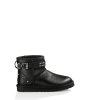 UGG NEVA DECO STUDS BOOTS BLACK