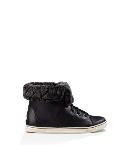 UGG Croft Luxe Quilt Black