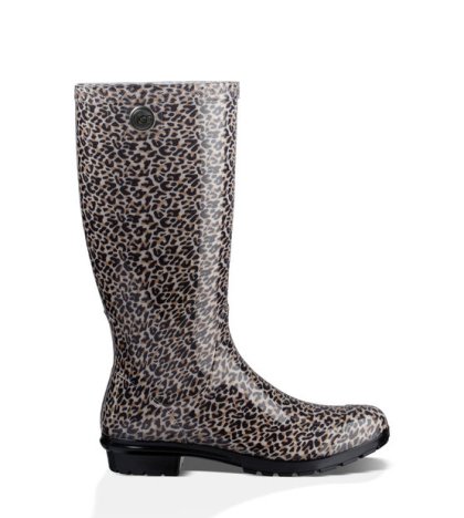 UGG Shaye Leopard BLACK