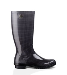UGG Shaye Plaid BLACK