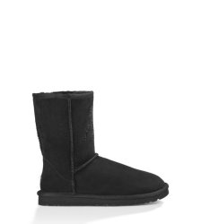 UGG Darth Vader Classic Short Crystal Boots BLACK