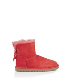UGG Mini Bailey Bow Medallion RED