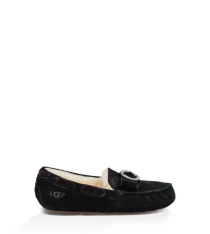 UGG Dakota Brooch BLACK