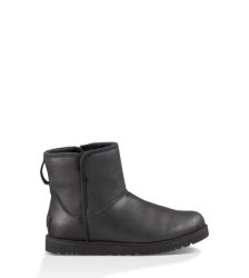 UGG CORY LEATHER BLACK